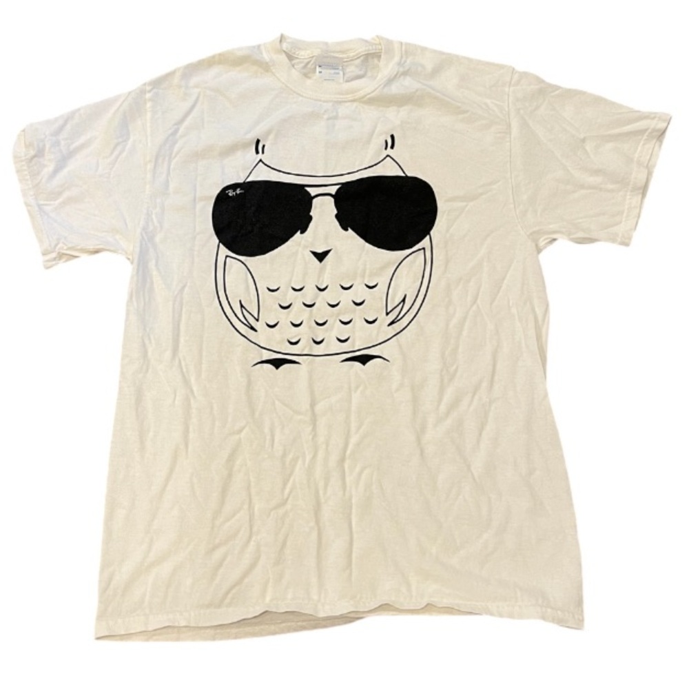 Vintage Ray-Ban’s Owl Double sided graphic tee